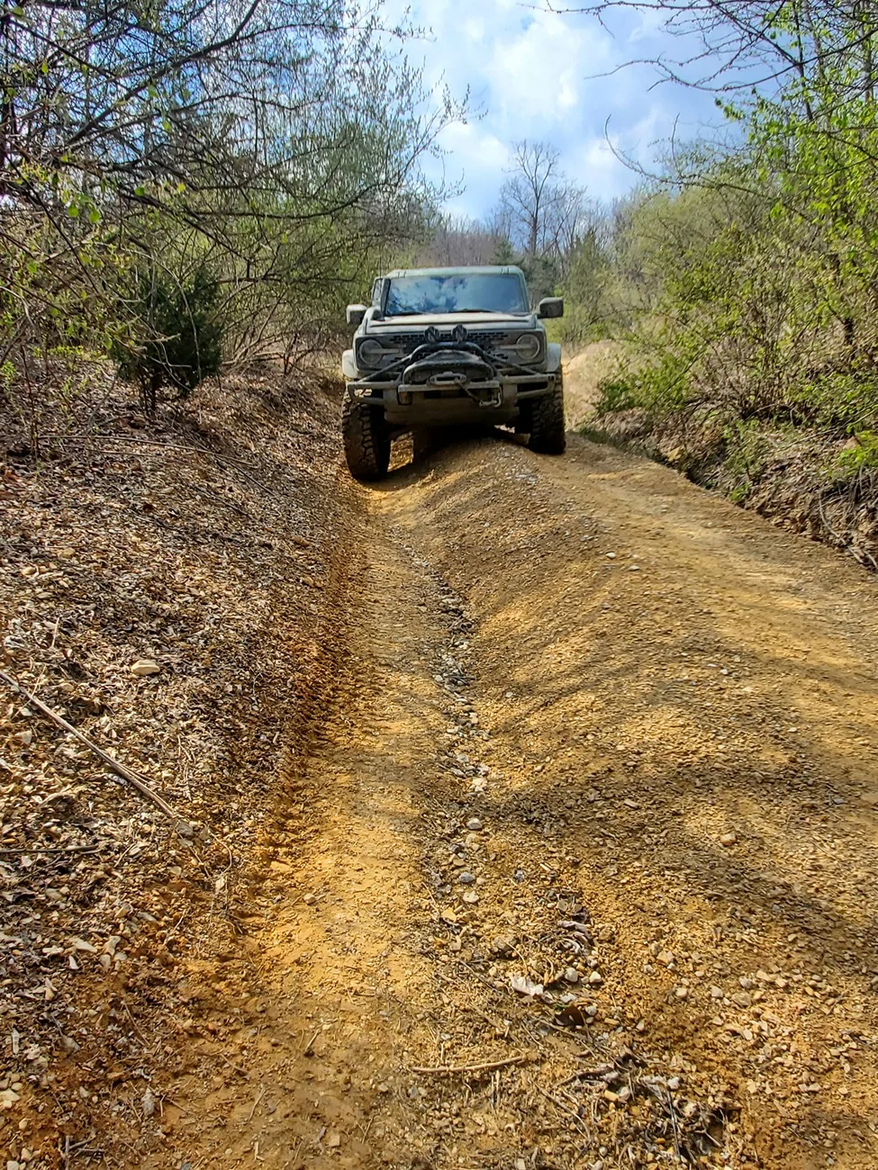 Ford Bronco Flinging into spring run in Windrock 3/21/26 20260321_151800
