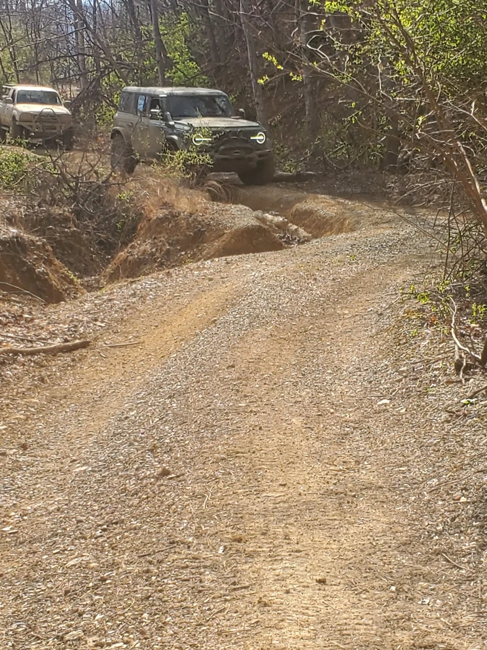Ford Bronco Flinging into spring run in Windrock 3/21/26 20260321_153450