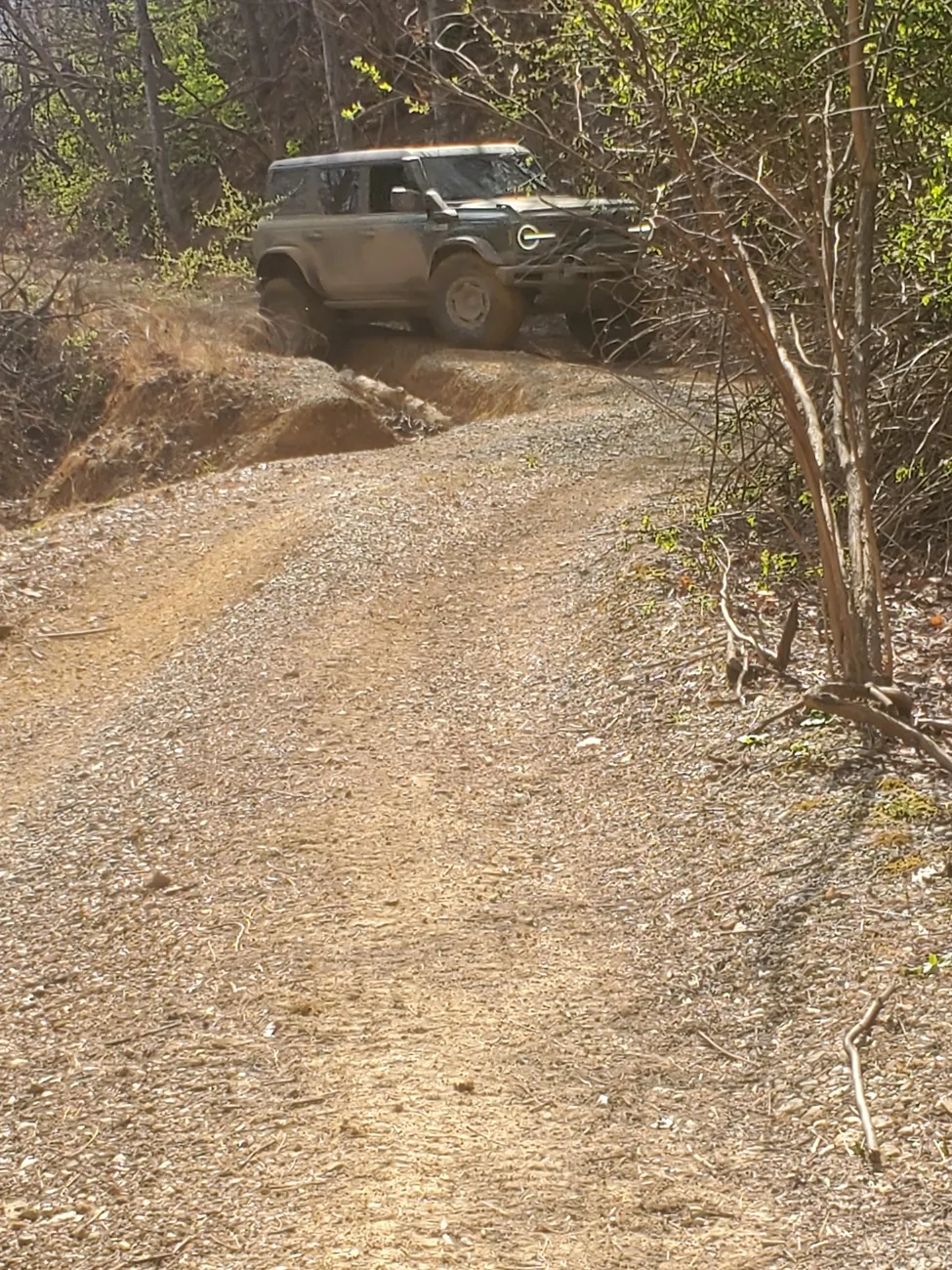 Ford Bronco Flinging into spring run in Windrock 3/21/26 20260321_153457