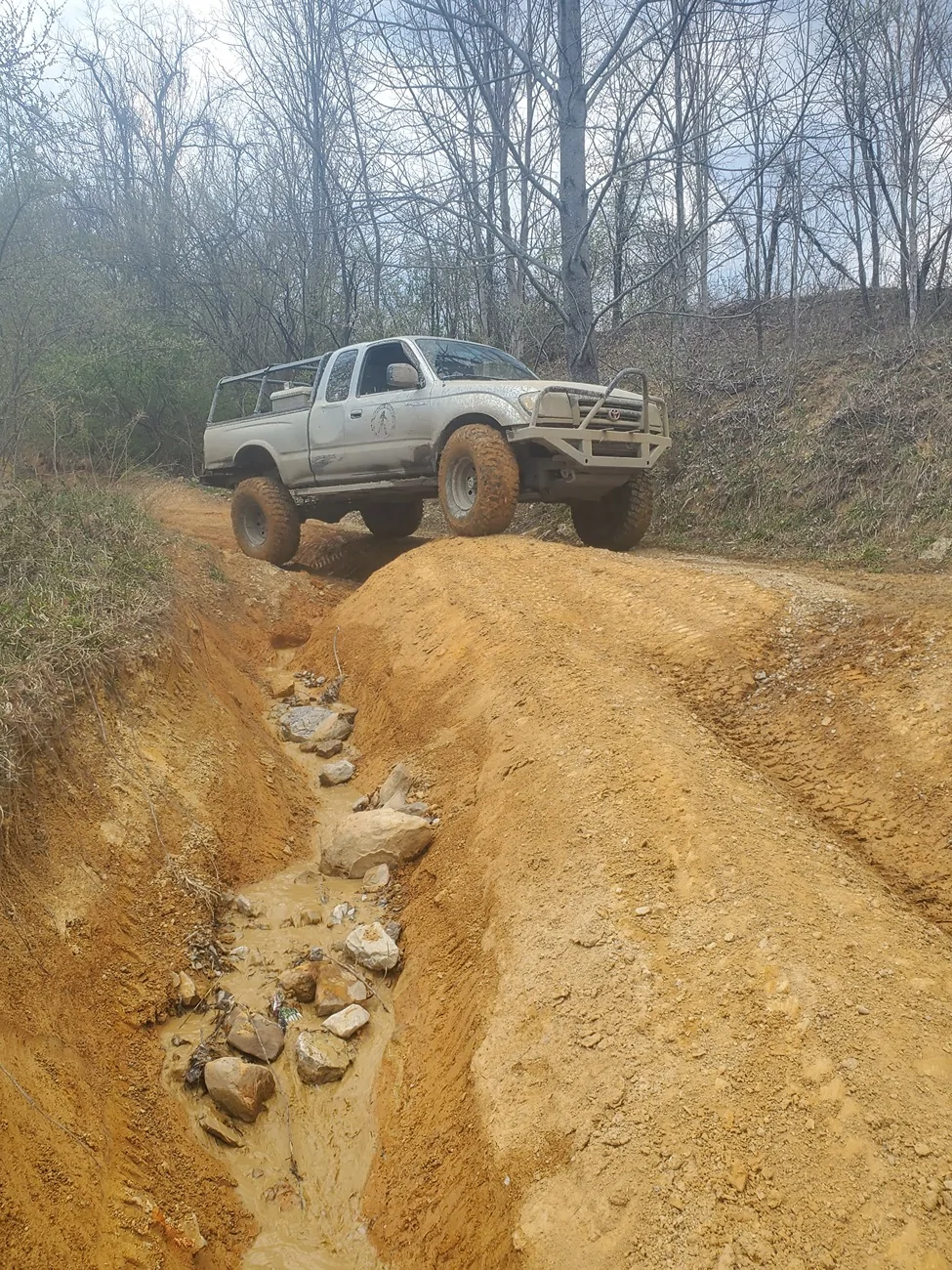 Ford Bronco Flinging into spring run in Windrock 3/21/26 20260321_152414