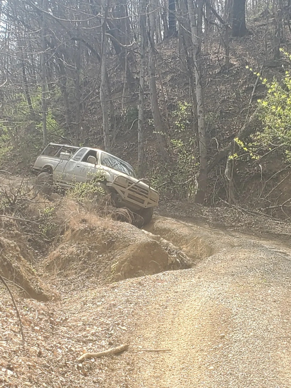 Ford Bronco Flinging into spring run in Windrock 3/21/26 20260321_153521