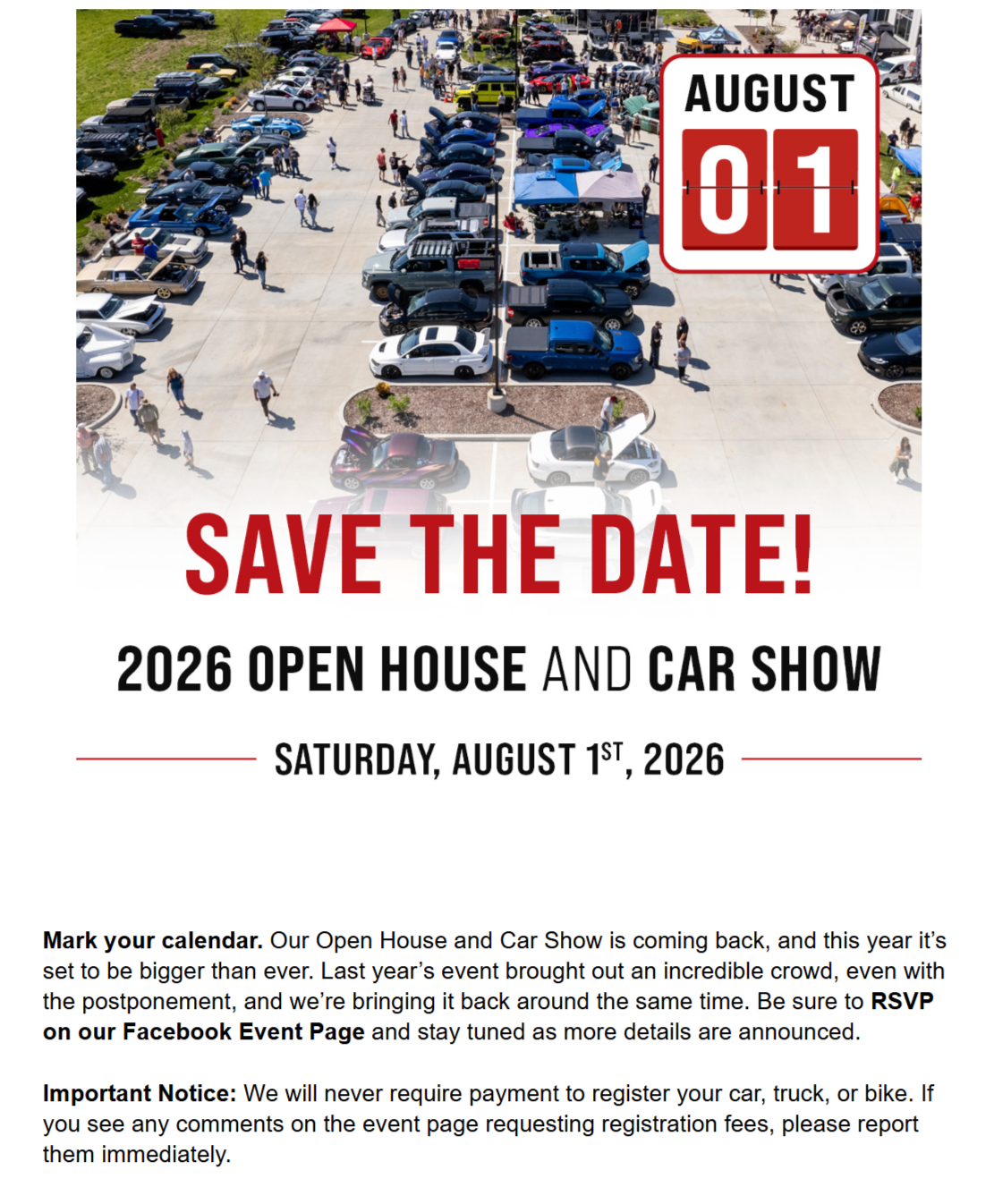 Ford Bronco Save The Date | Diode Dynamics Open House & Car Show | August 1st, 2026 O33VxEB