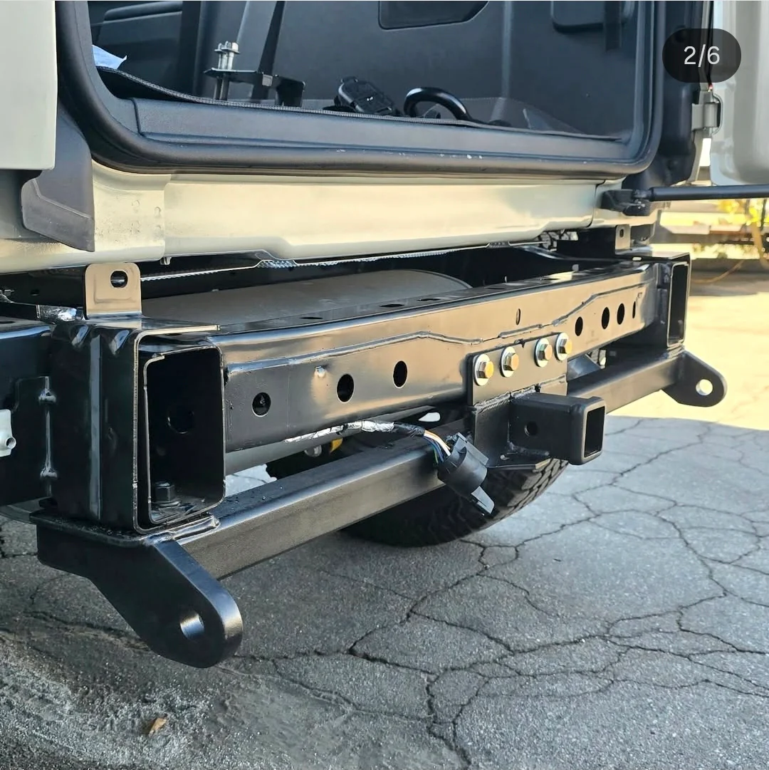 Ford Bronco Need help with hitch dimensions HK Off Road frame mounted hitch