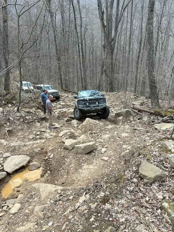 Ford Bronco Flinging into spring run in Windrock 3/21/26 imagejpeg_1(1)