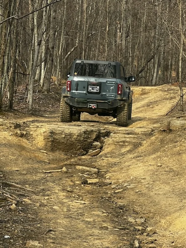 Ford Bronco Flinging into spring run in Windrock 3/21/26 imagejpeg_2