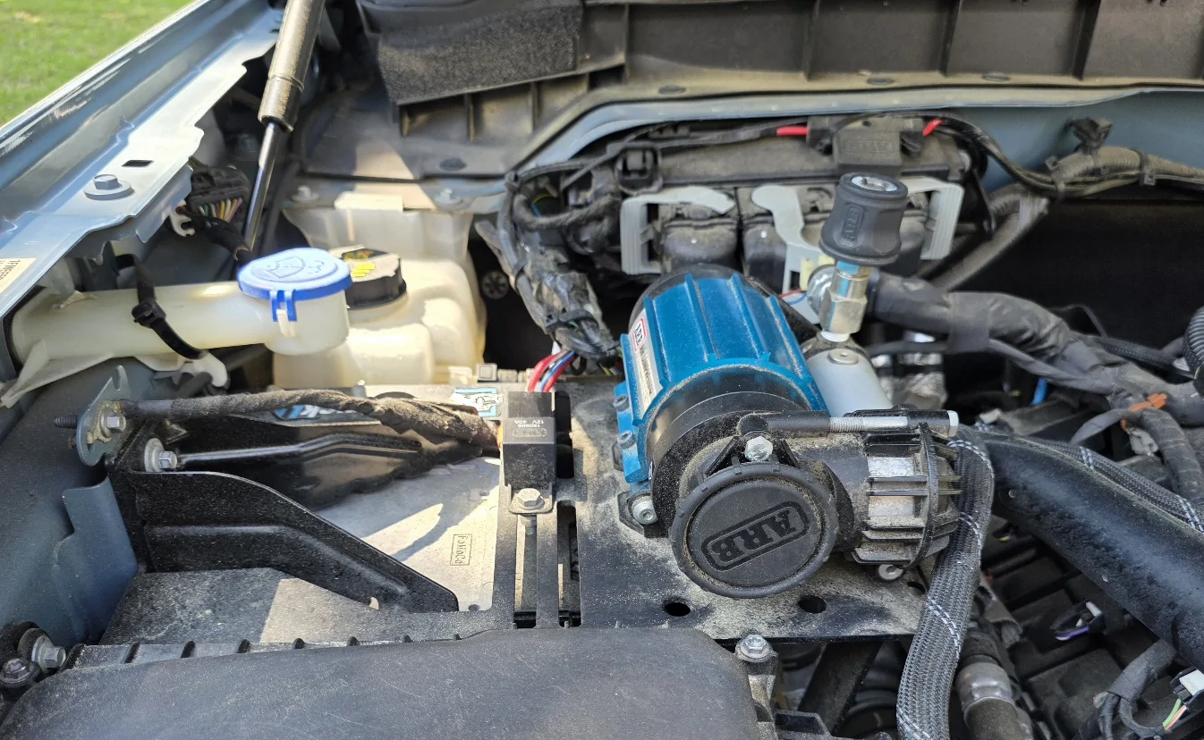 Ford Bronco ARB Brushless Single Compressor Install 20260327_134042