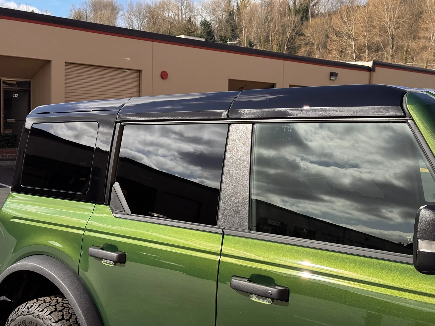 Ford Bronco Sorry - but I have a MIC top vs. Painted top question for someone who has had Both. painted to
