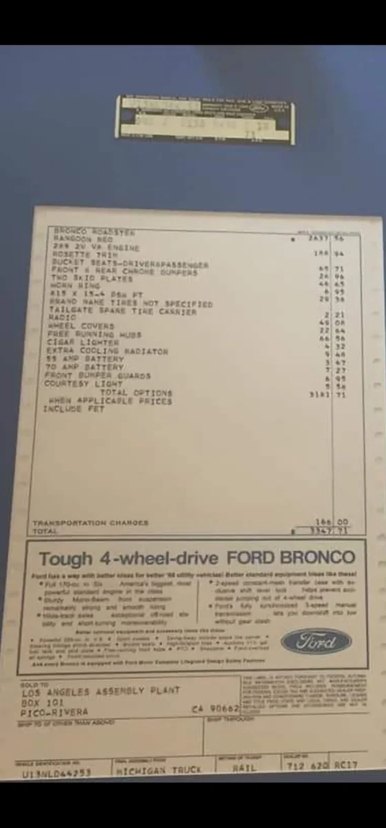 Ford Bronco Wow! 1774803066000-dy