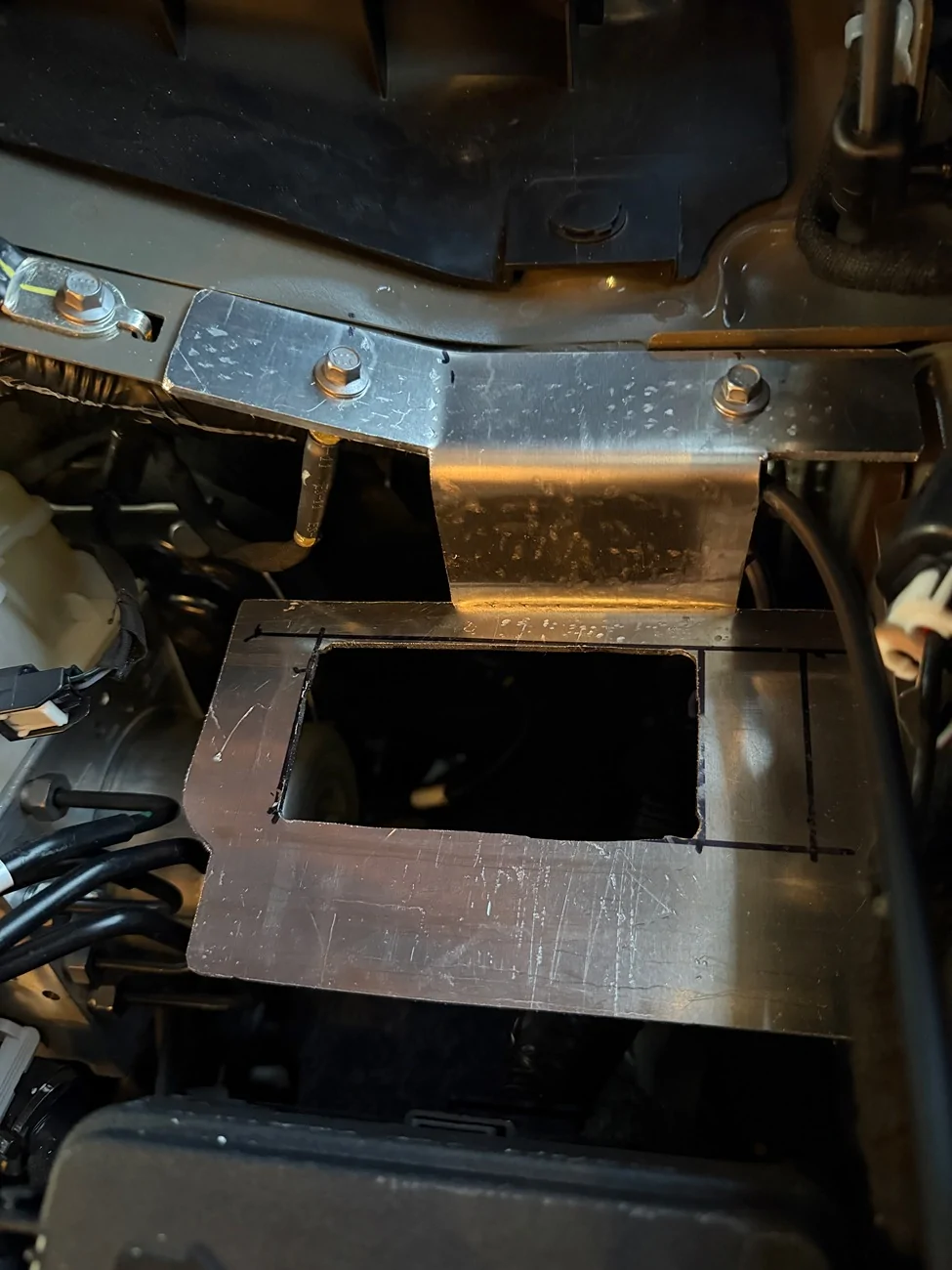 Ford Bronco Engine bay wiring for accessories (including ARB brushless twin) w/ SAPS and power distribution module (PDM) - my custom DIY IMG_0573