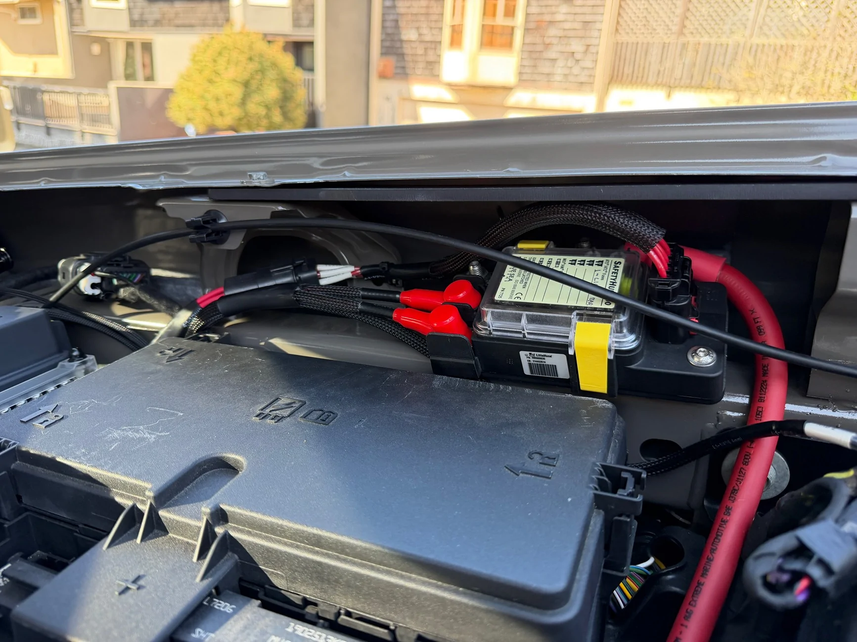 Ford Bronco Engine bay wiring for accessories (including ARB brushless twin) w/ SAPS and power distribution module (PDM) - my custom DIY IMG_1081