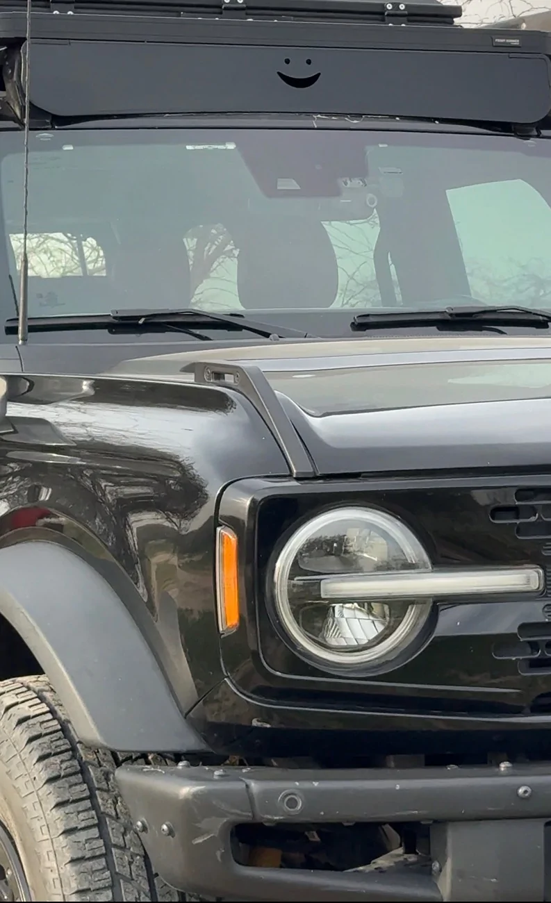 Ford Bronco Paint damage on roof from local wind deflector – solutions? IMG_8825