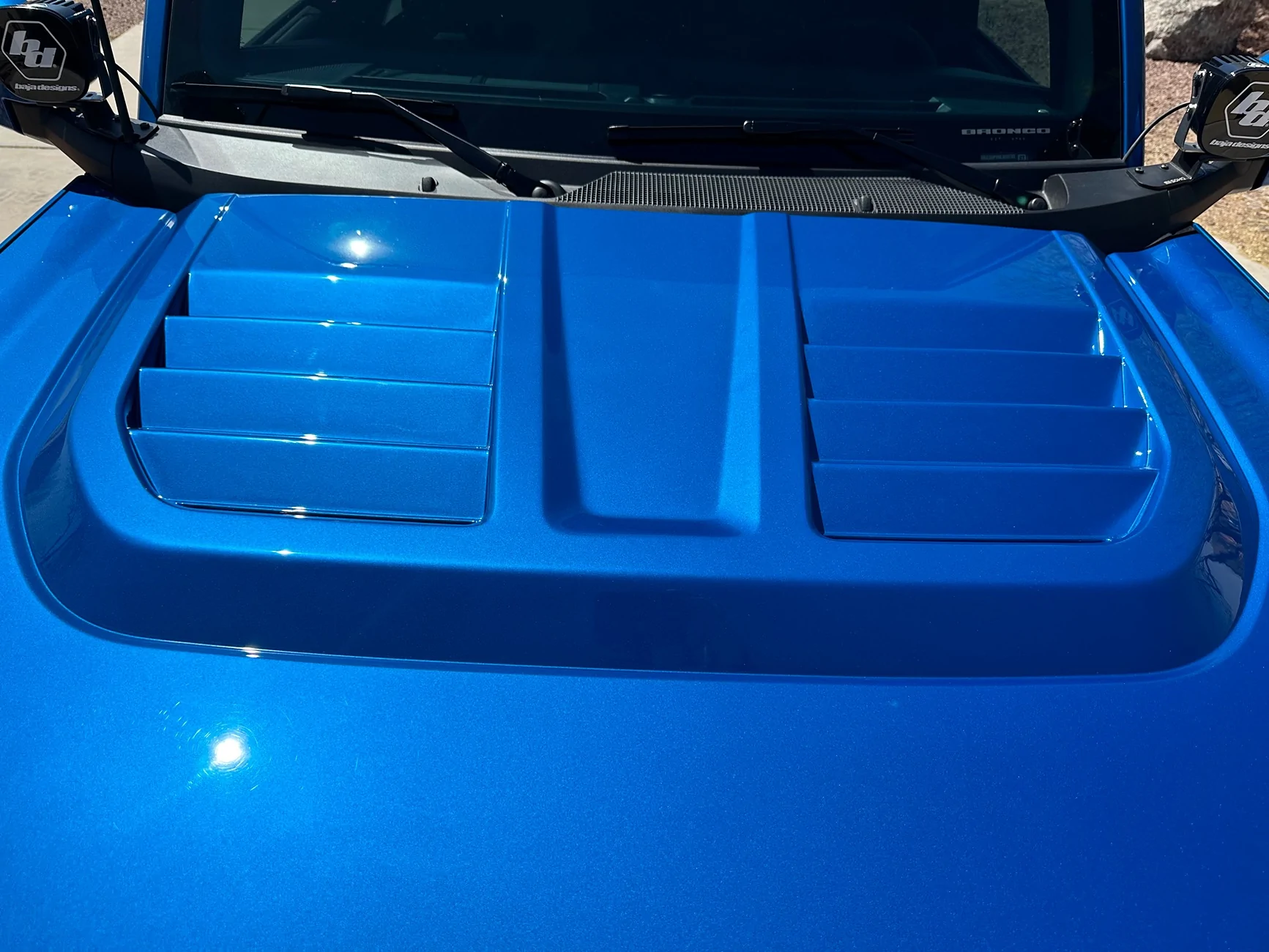 Ford Bronco Turn OffRoad Heat Extraction Hood IMG_1748