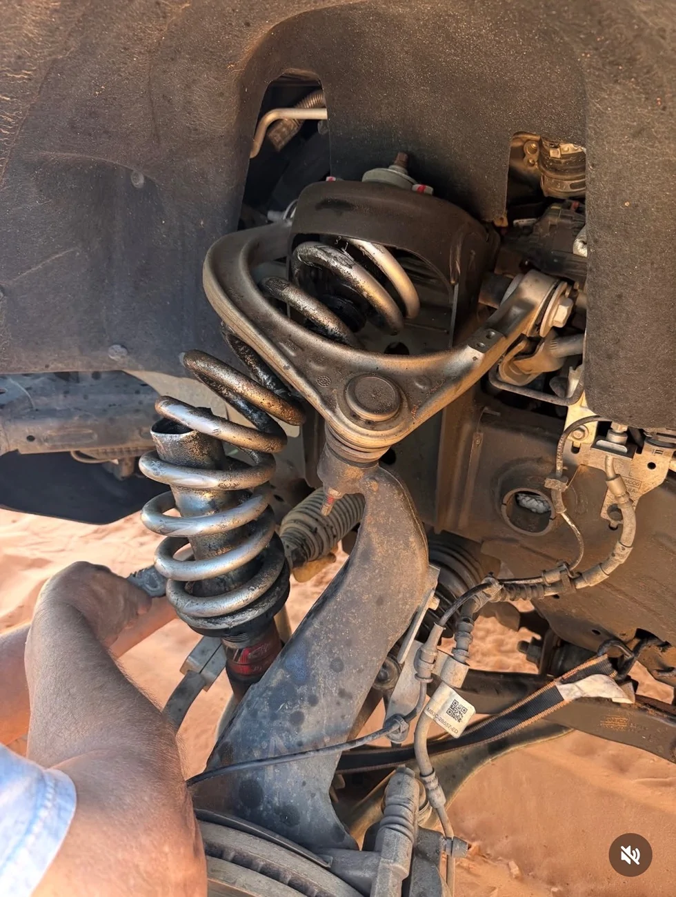Ford Bronco Coils for slow speed Rock crawl. IMG_0058