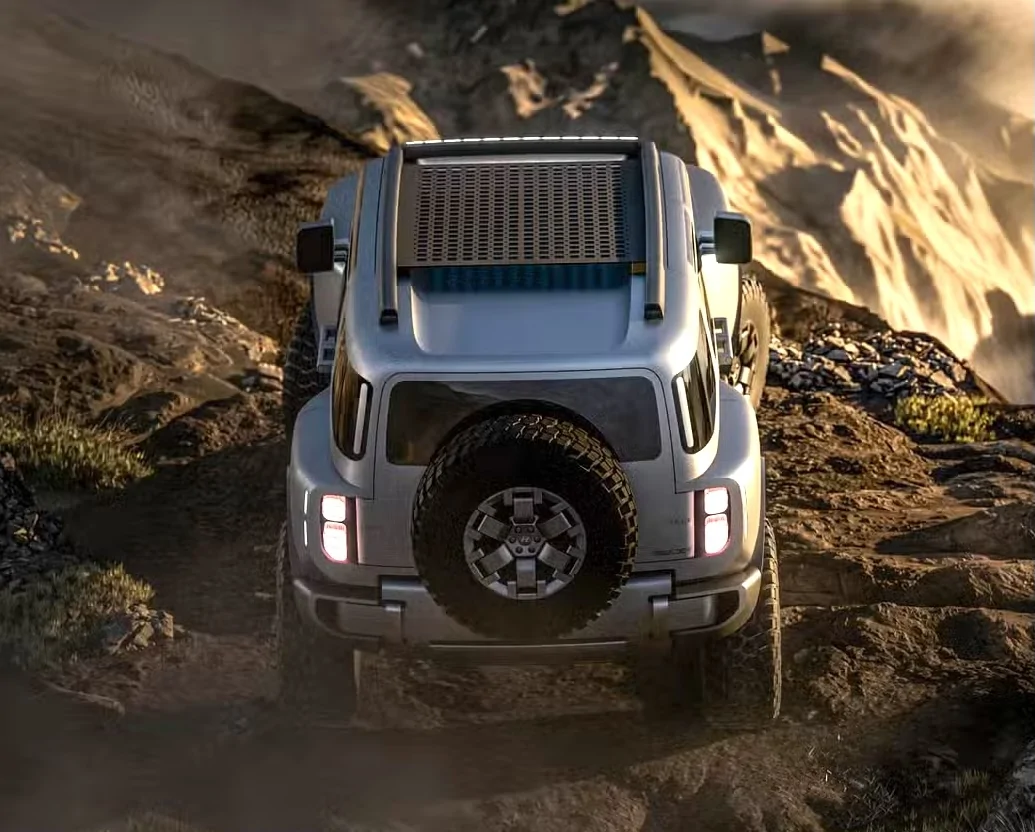 Ford Bronco Hyundai Boulder Concept debuts as Bronco fighter (not April Fool's joke) hyundai-boulder-concept-7