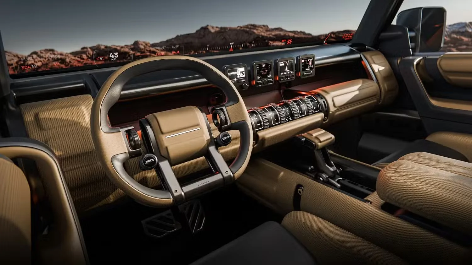 Ford Bronco Hyundai Boulder Concept debuts as Bronco fighter (not April Fool's joke) hyundai-boulder-concept-3