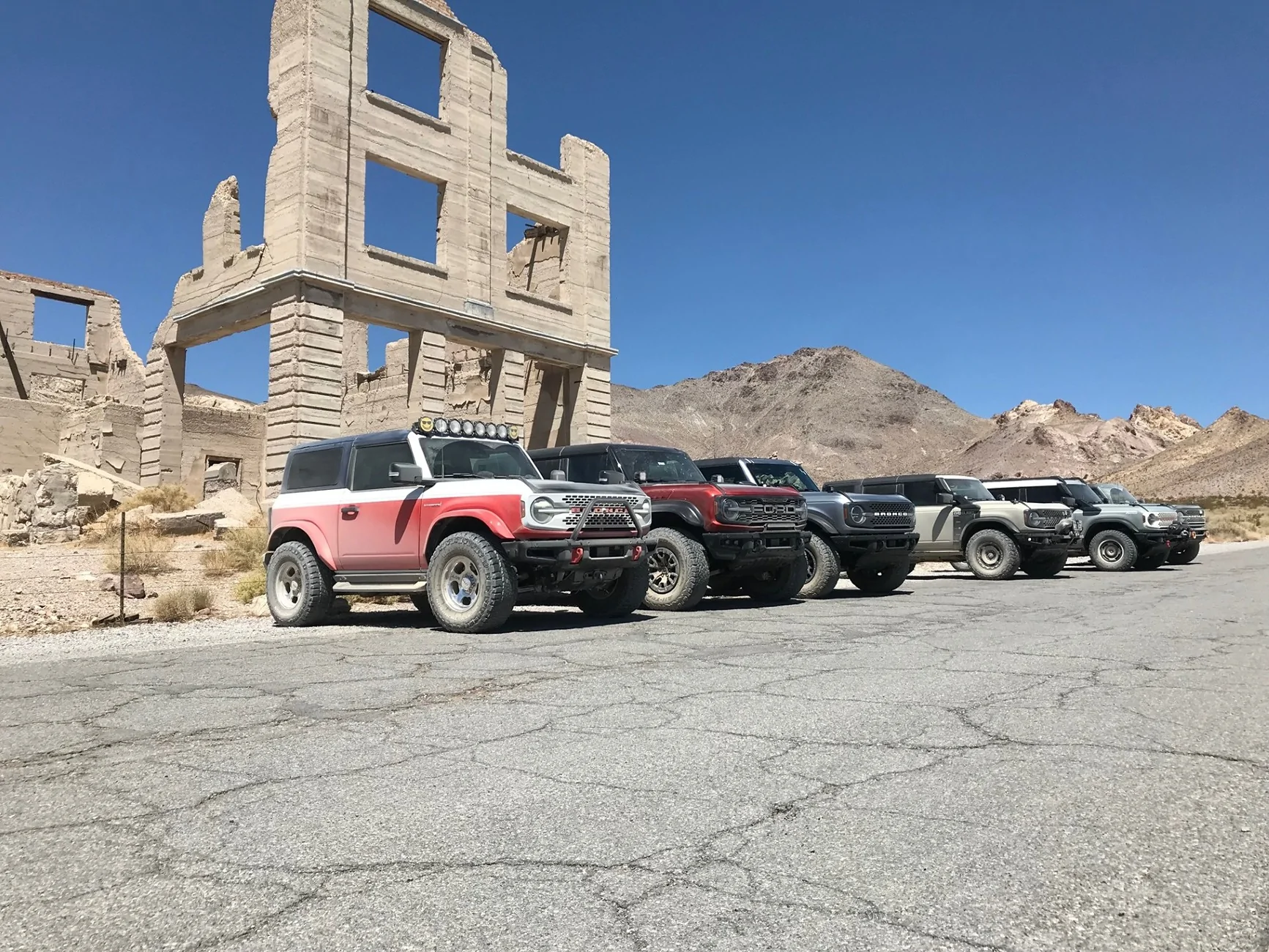 Ford Bronco STROPPE got some paint mods! Beatty
