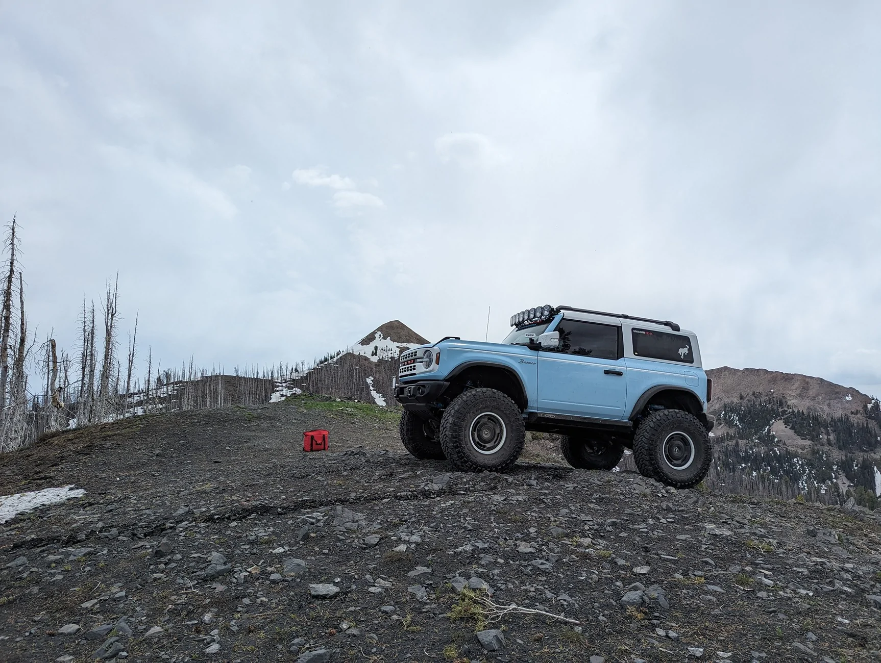 Ford Bronco A new kind of Trail camera..... Wolfbox PXL_20240609_211340967