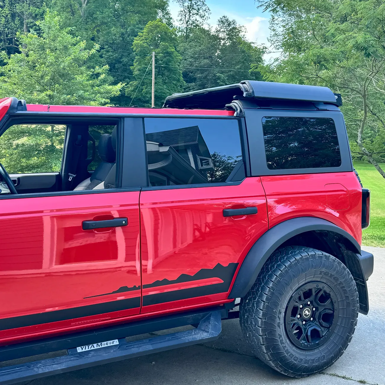 Ford Bronco EZ4X4 half rack Roof Rack System EZ4x4 #3