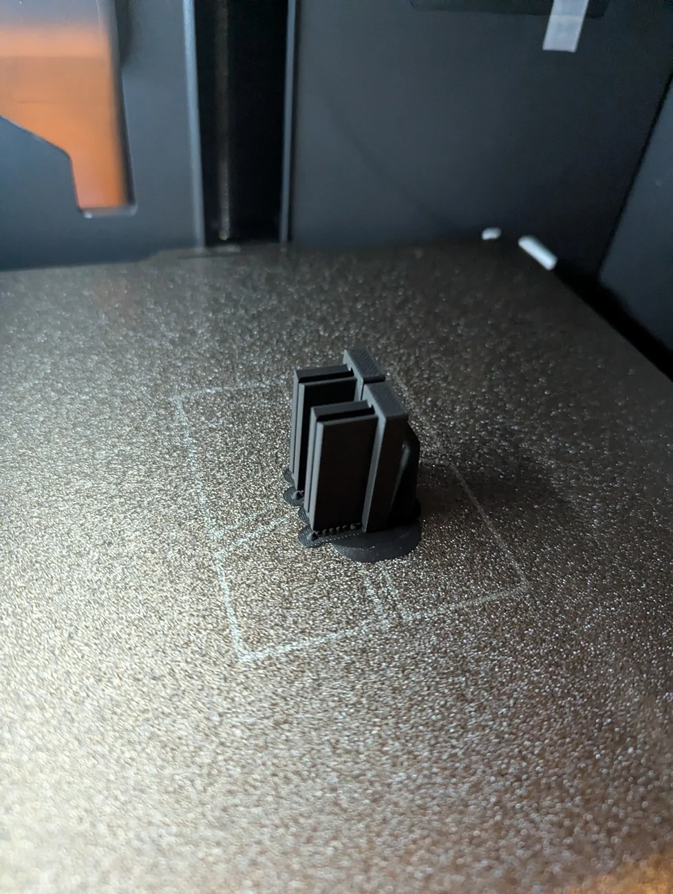 Ford Bronco Finally fixed my Bestop Bimini crossbar rattle - 3D printed bracket insert PXL_20260222_001601477