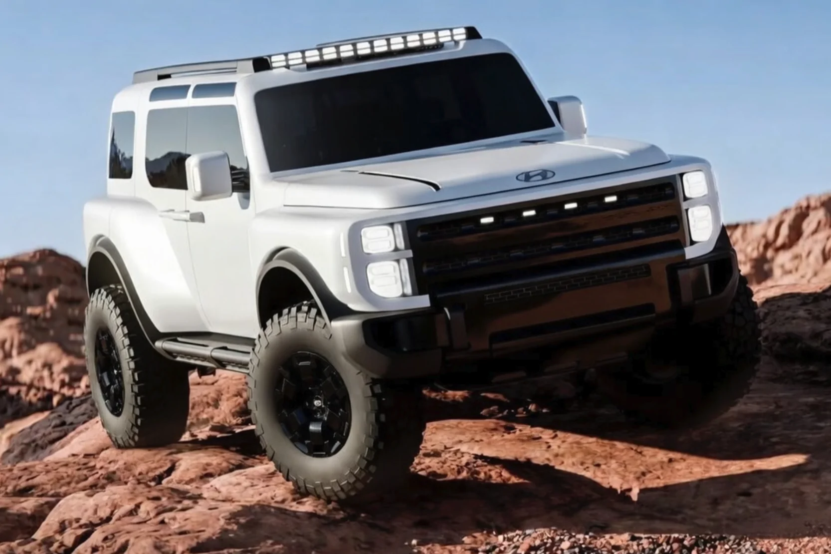 Ford Bronco Hyundai Boulder Concept debuts as Bronco fighter (not April Fool's joke) 1775154524372-zj