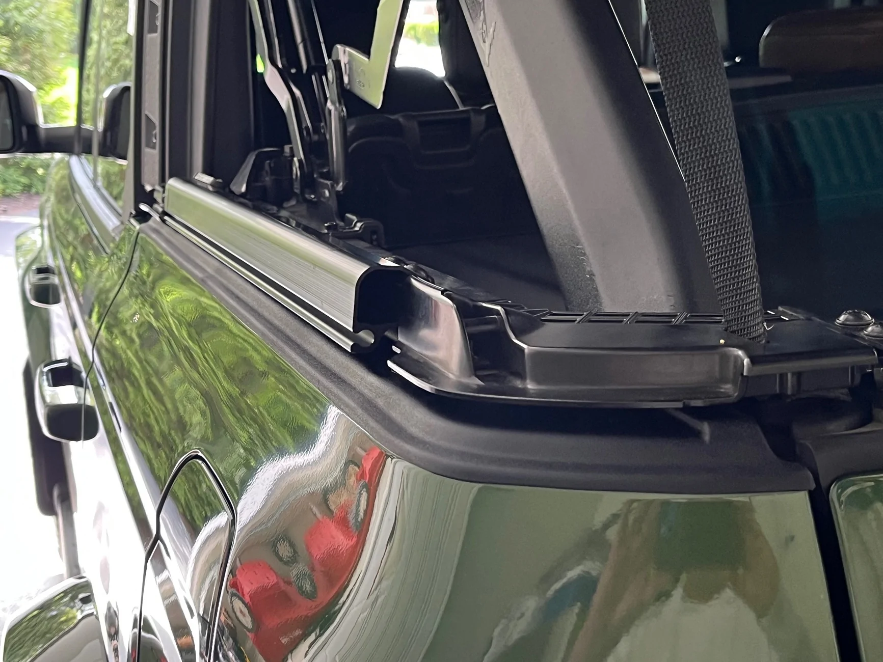 Ford Bronco Cargo tub liner IMG_7483