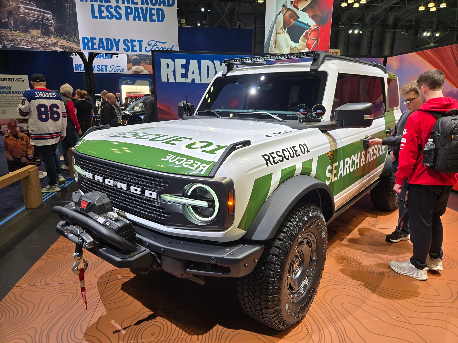 Ford Bronco Broncos at the 2026 NY Auto Show 20260403_112944