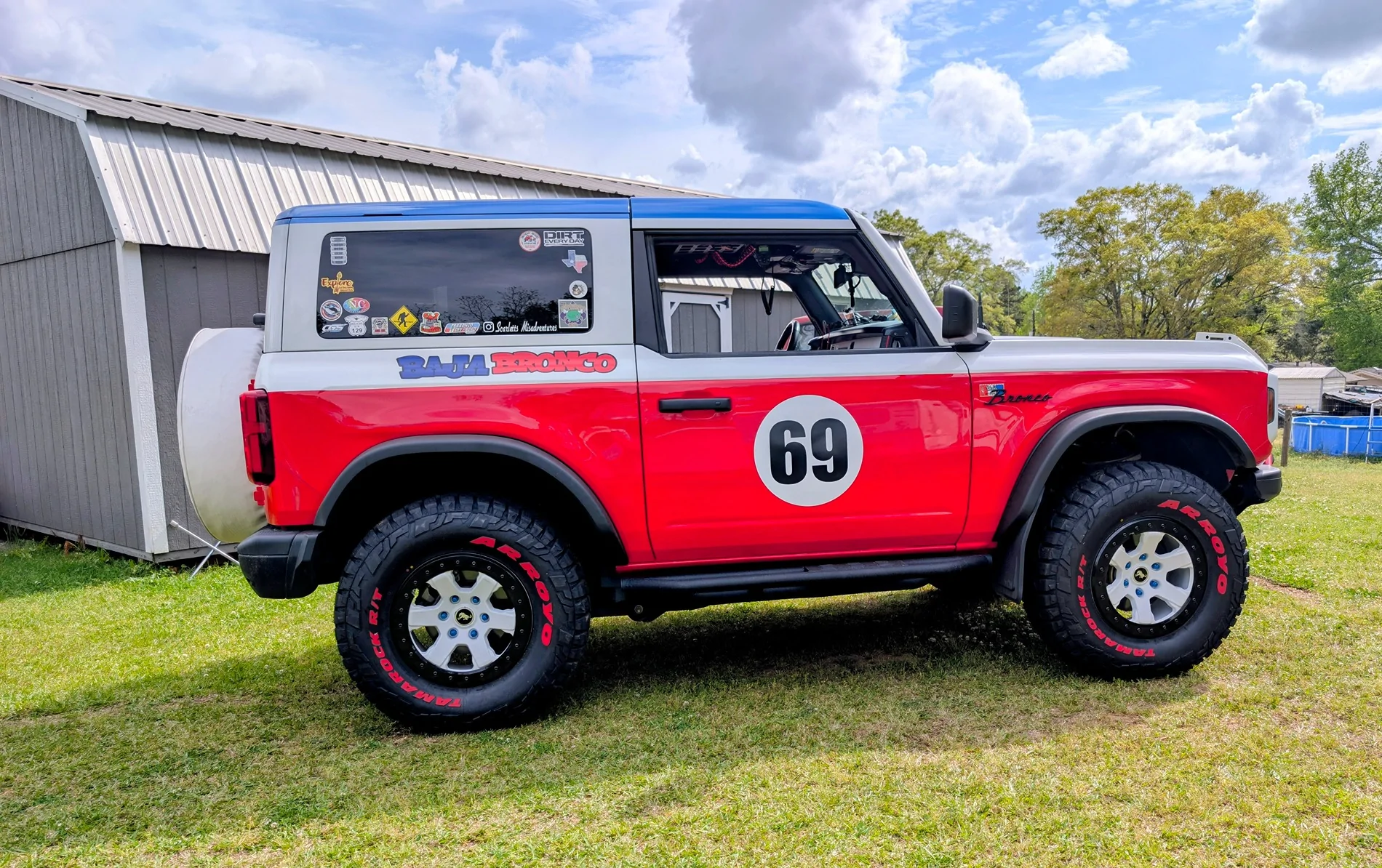 Ford Bronco Show us your installed wheel / tire upgrades here! (Pics) PXL_20260403_202219475~2
