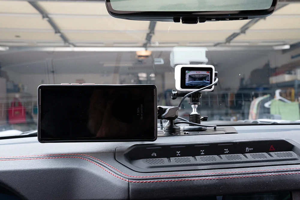 Ford Bronco Braptor GoPro Dashcam BRaptor Dash