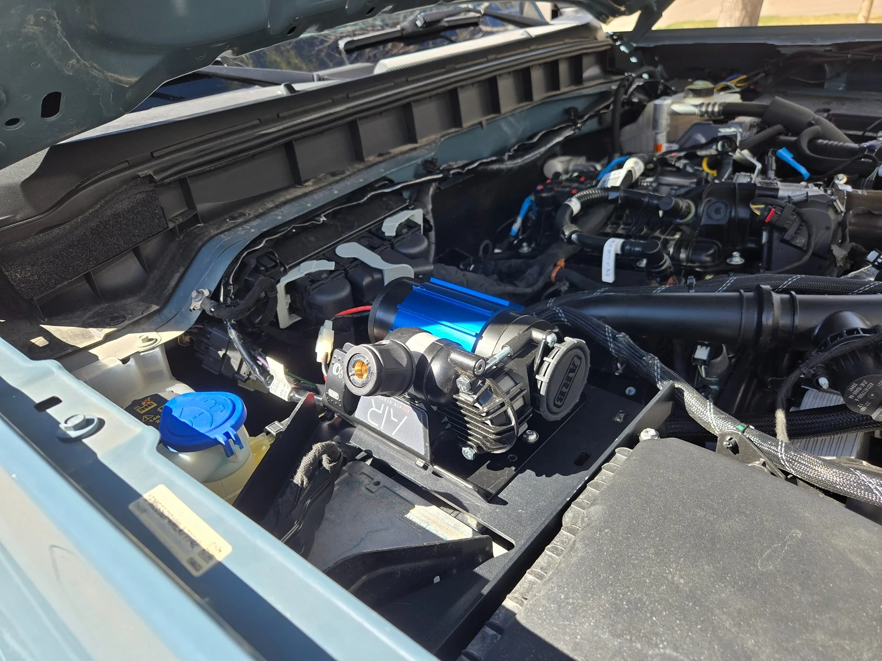 Ford Bronco Quick question on turning Ford Performance ARB singe compressor kit into underhood compressor 1000031066