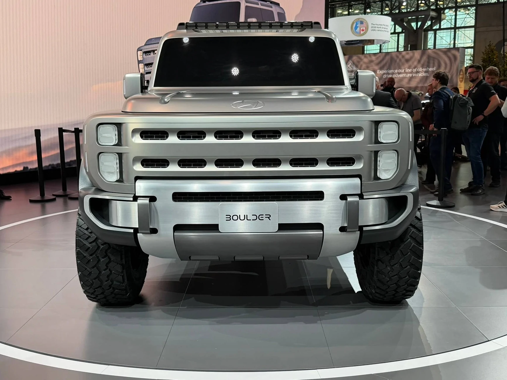 Ford Bronco Hyundai Boulder Concept debuts as Bronco fighter (not April Fool's joke) hyundai-boulder-concept