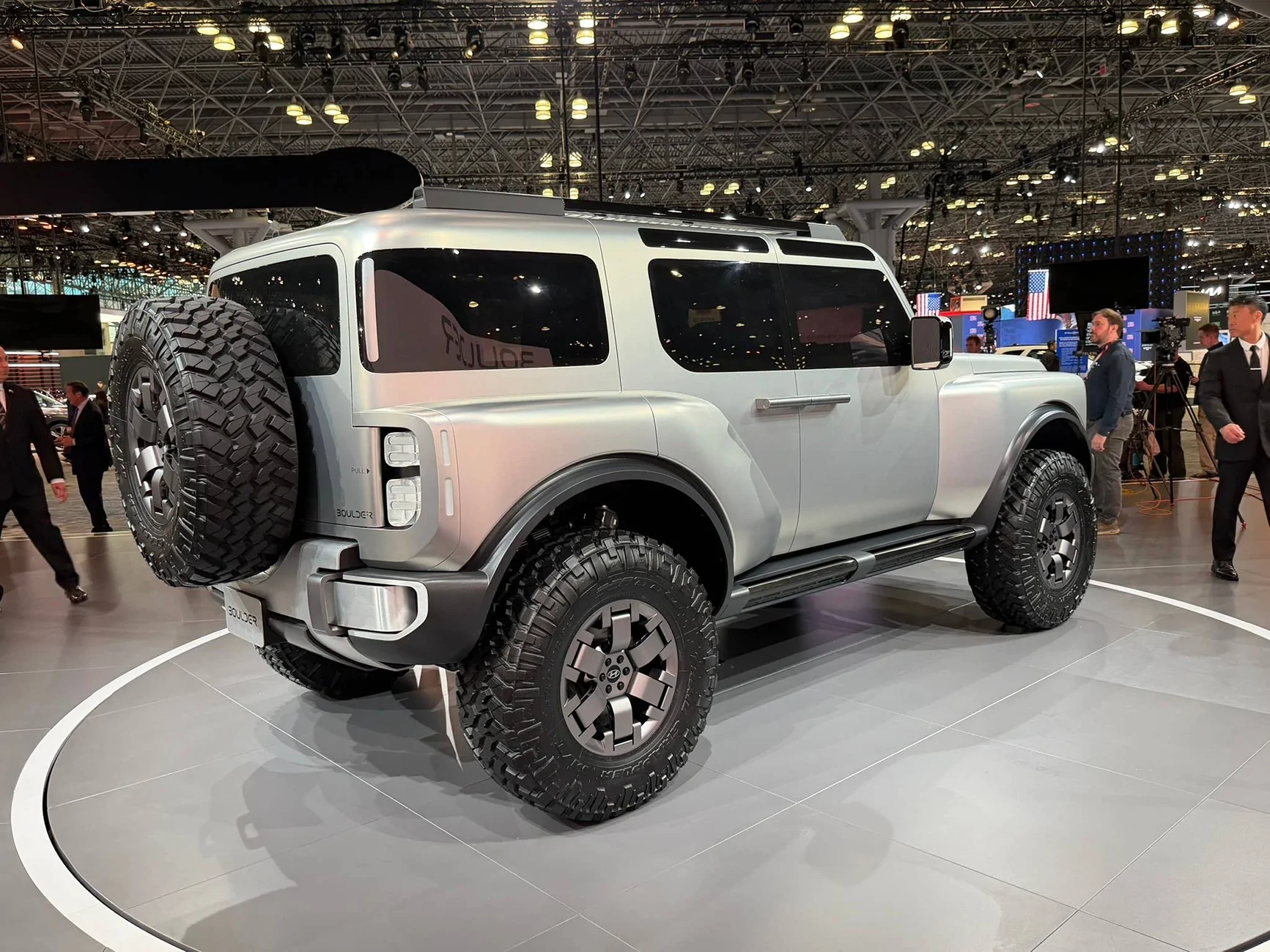 Ford Bronco Hyundai Boulder Concept debuts as Bronco fighter (not April Fool's joke) hyundai-boulder-concept (7)