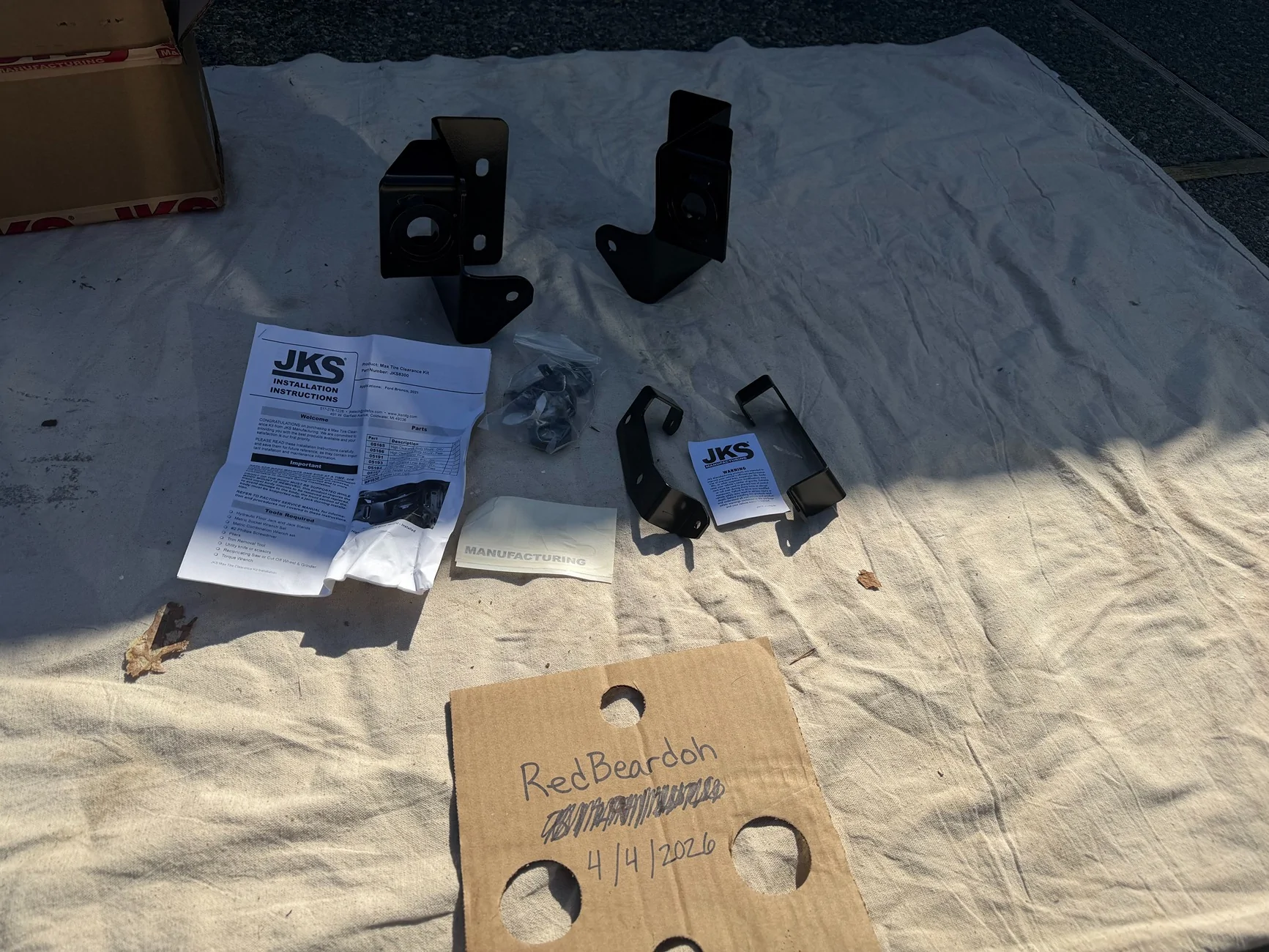 Ford Bronco FS - JKS Max Tire Clearance Kit - $50 OBO IMG_3345