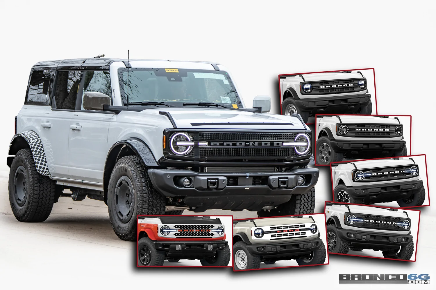 Ford Bronco New Top-Level Bronco Model Trim w/ New Grille & Wheels Spotted new-luxury-bronco-trim-29