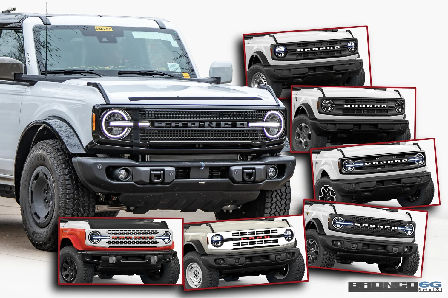 Ford Bronco New Top-Level Bronco Model Trim w/ New Grille & Wheels Spotted new-luxury-bronco-trim-30