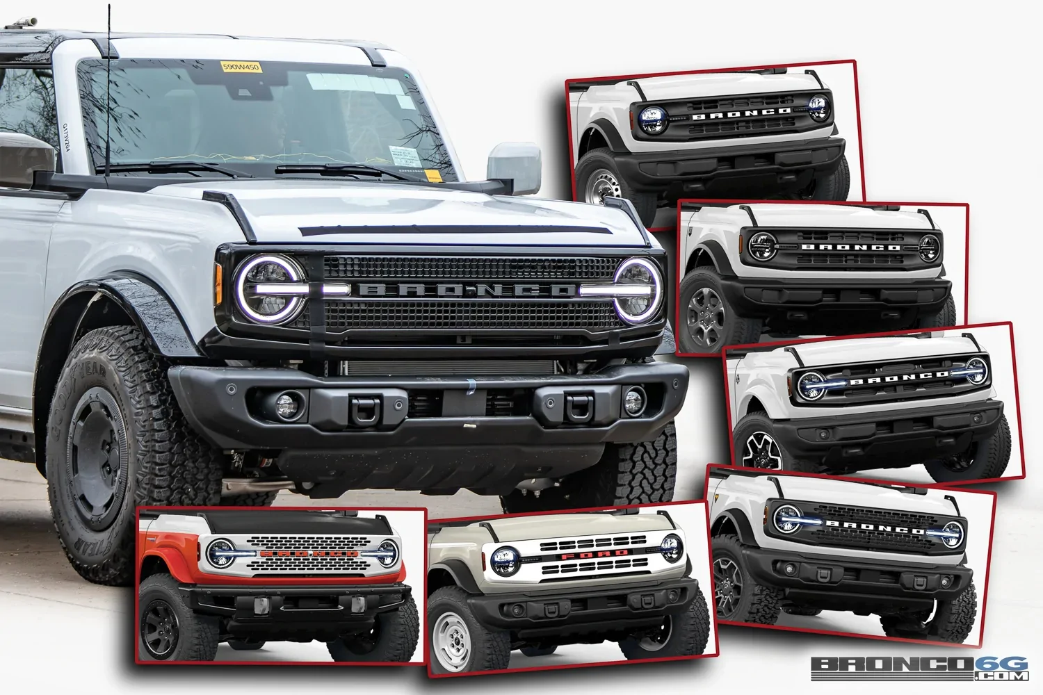 Ford Bronco New Top-Level Bronco Model Trim w/ New Grille & Wheels Spotted 1775489692478-gd