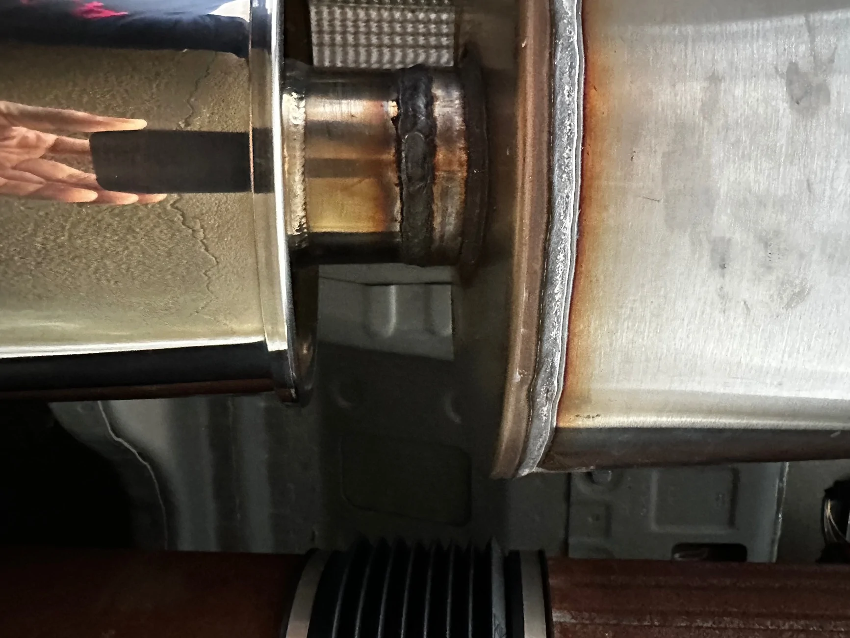 Ford Bronco Corsa Exhaust Modification IMG_9043
