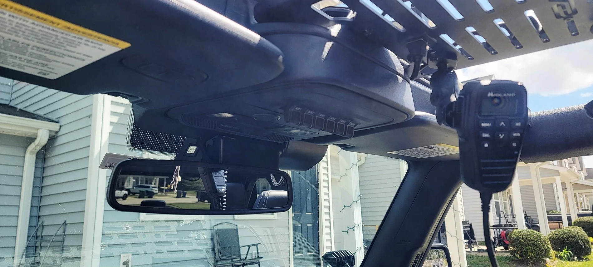 Ford Bronco Aux Upfitter Overhead Switches installed! - DIY writeup instructions & photos 1000016638