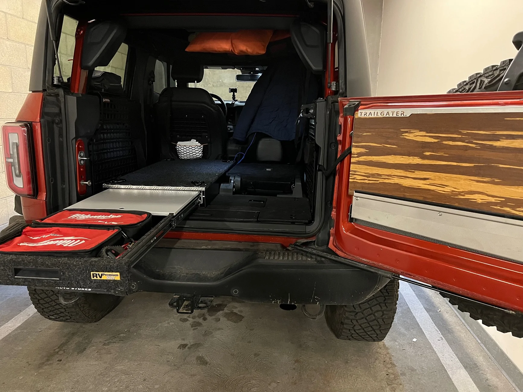 Ford Bronco 2 Door rear seat delete. Goose Gear IMG_7093