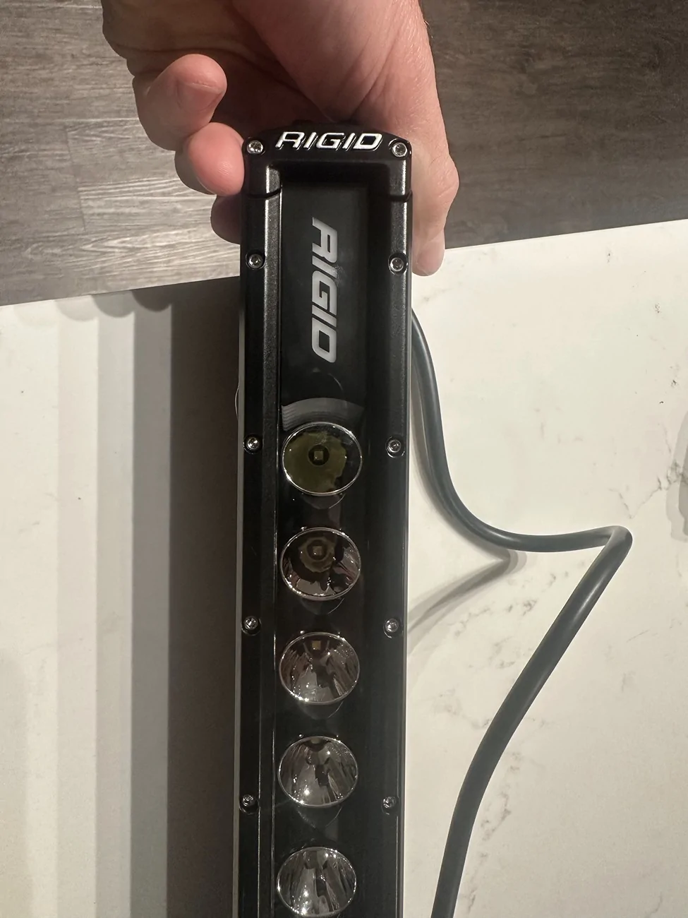 Ford Bronco Ford Performance 40" Rigid 21-26 Light bar with wiring kit, covers, and mounts IMG_1297