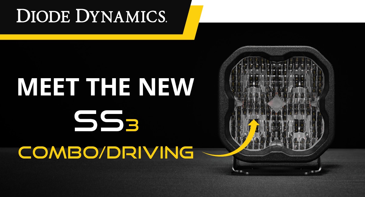 Ford Bronco NEW! SS3 Combo 2.0 Optic - Driving + Flood Light | Diode Dynamics ZHID4FJ