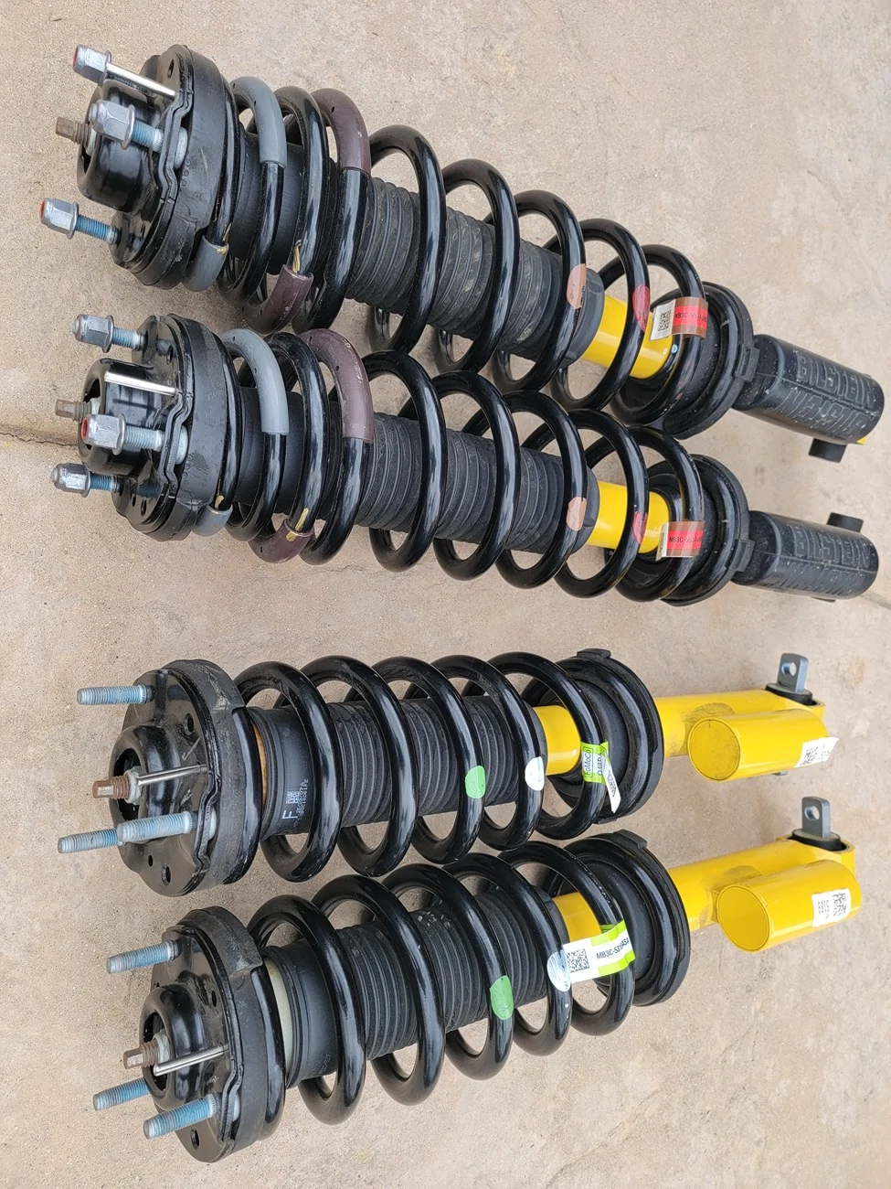 Ford Bronco $400  4 Bilstein coilover shocks, take offs 2025 Heritage 4dr 3k miles 20251223_095814