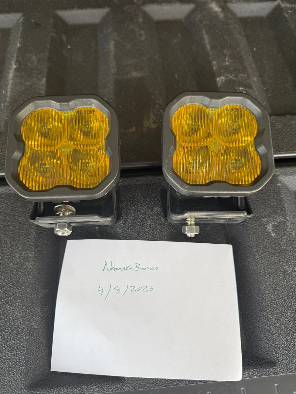 Ford Bronco Diode Dynamics SS3 Pro Fogs w/ wiring harness IMG_3204