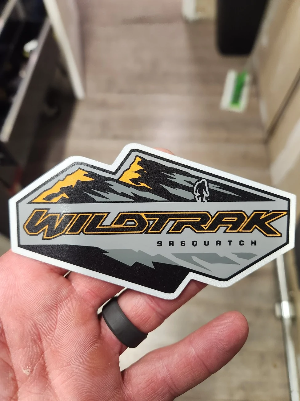 Ford Bronco Fender badge for wildtrak. 20260408_185655