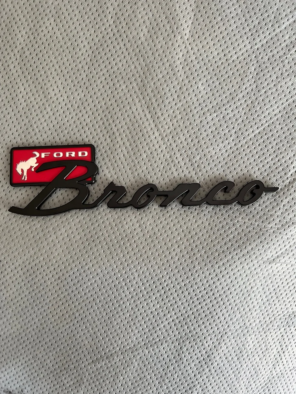 Ford Bronco Fender badge for wildtrak. 1775742196645-qs