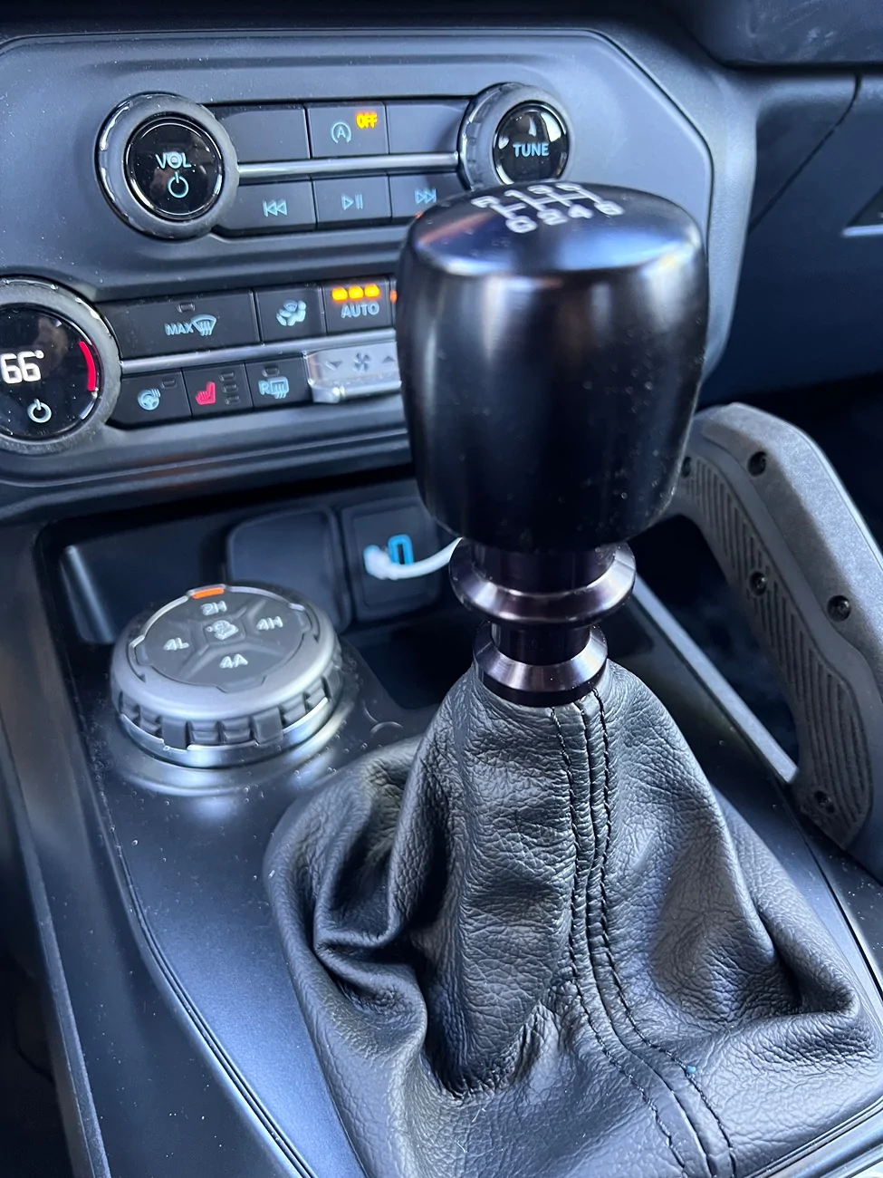 Ford Bronco 7 MT Reverse Lockout Lever IMG_8682