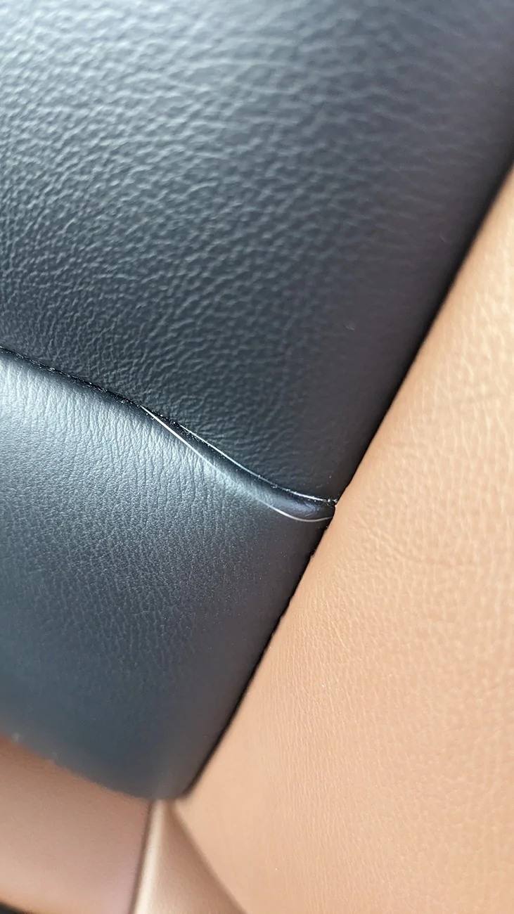 Ford Bronco Leather stitch issue - warranty? PXL_20260409_192508448