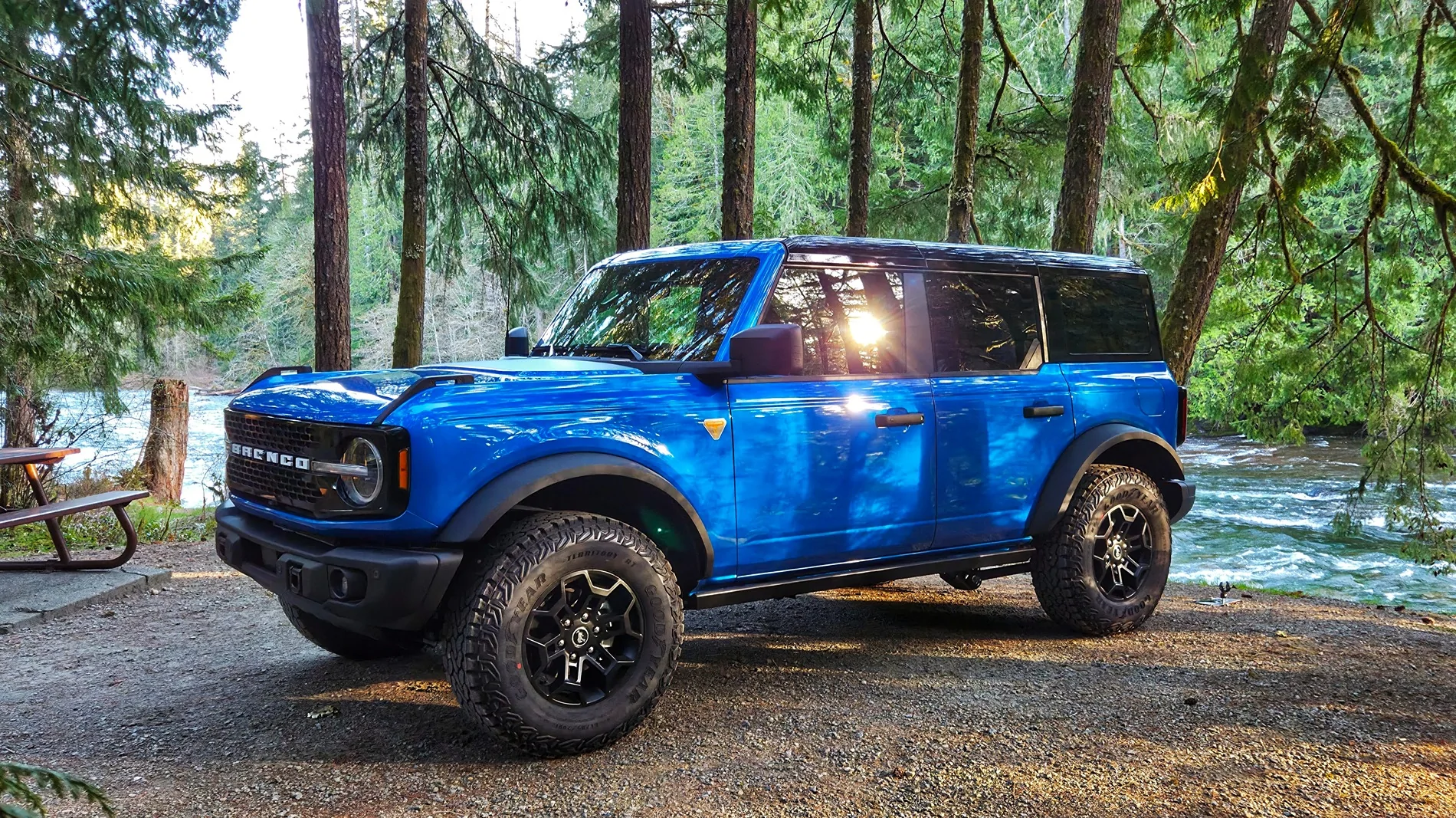 Ford Bronco First Day of Ownership - and First Day Bronco Camping StampRiver1