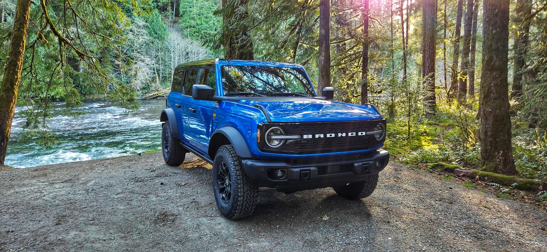 Ford Bronco First Day of Ownership - and First Day Bronco Camping StampRiver2