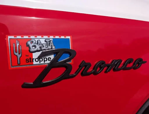 Ford Bronco Fender badge for wildtrak. 1000052697