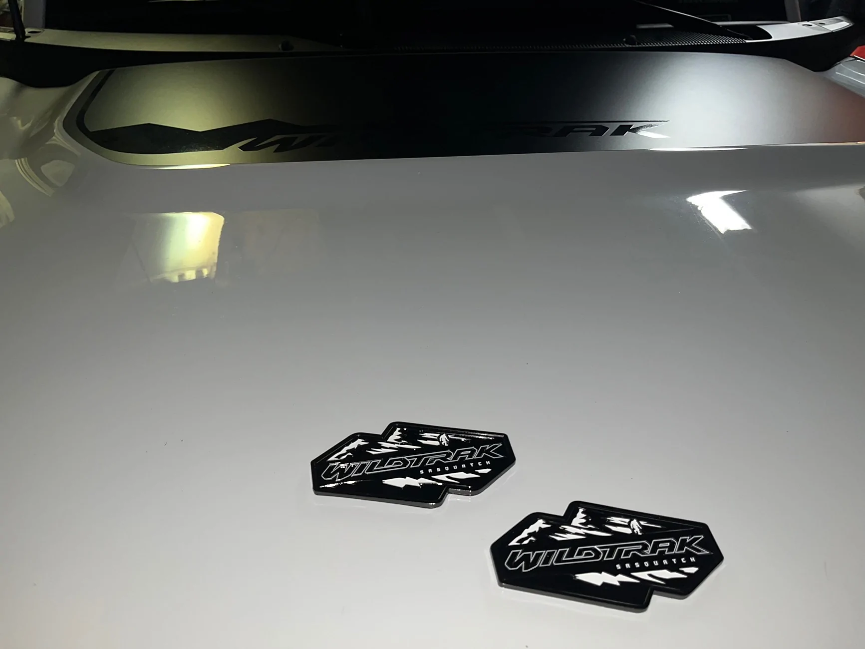 Ford Bronco Fender badge for wildtrak. IMG_1277